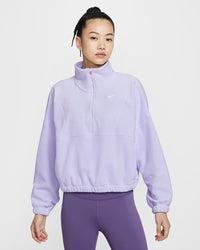 Nike One Therma-FIT Women's Mid-Length Zip-Up Fleece Top