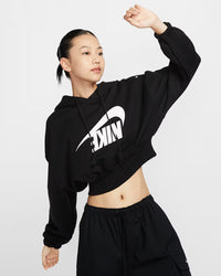 Nike Sportswear Women's Oversized Cropped French Terry Pullover Hoodie